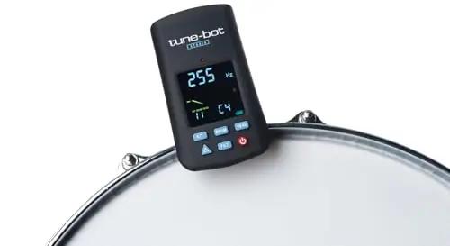 tune-bot drum tuner — täpne trummide häälestaja praktilise kotiga – pakend ja tarvikud