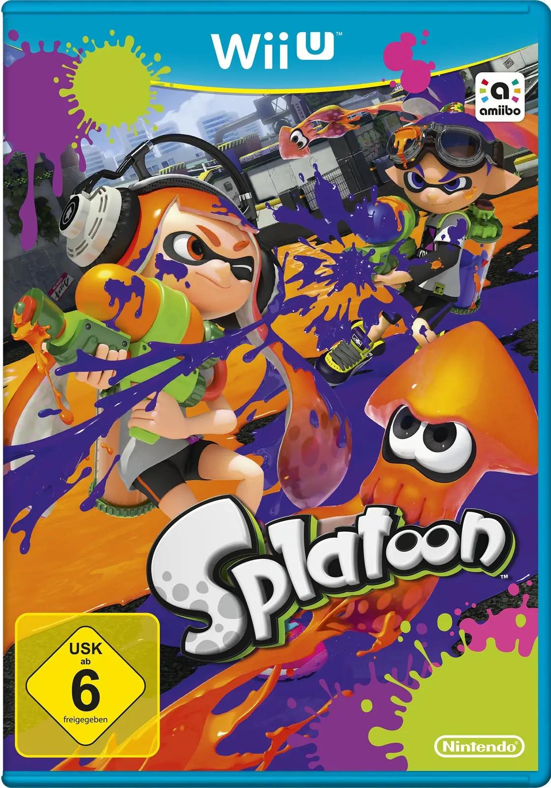 Nintendo Splatoon Standard Edition — lõbus perekonnamäng Wii U-le