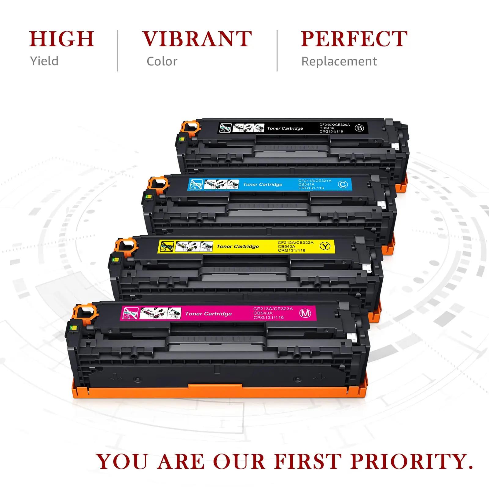 Toner Kingdom kvaliteetne värvikasett HP 125A sobivus – detailne vaade