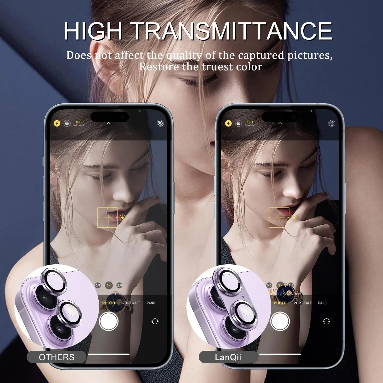 LanQii metallist kaamerakaitse iPhone 17 — tugev ja stiilne – pilt 6