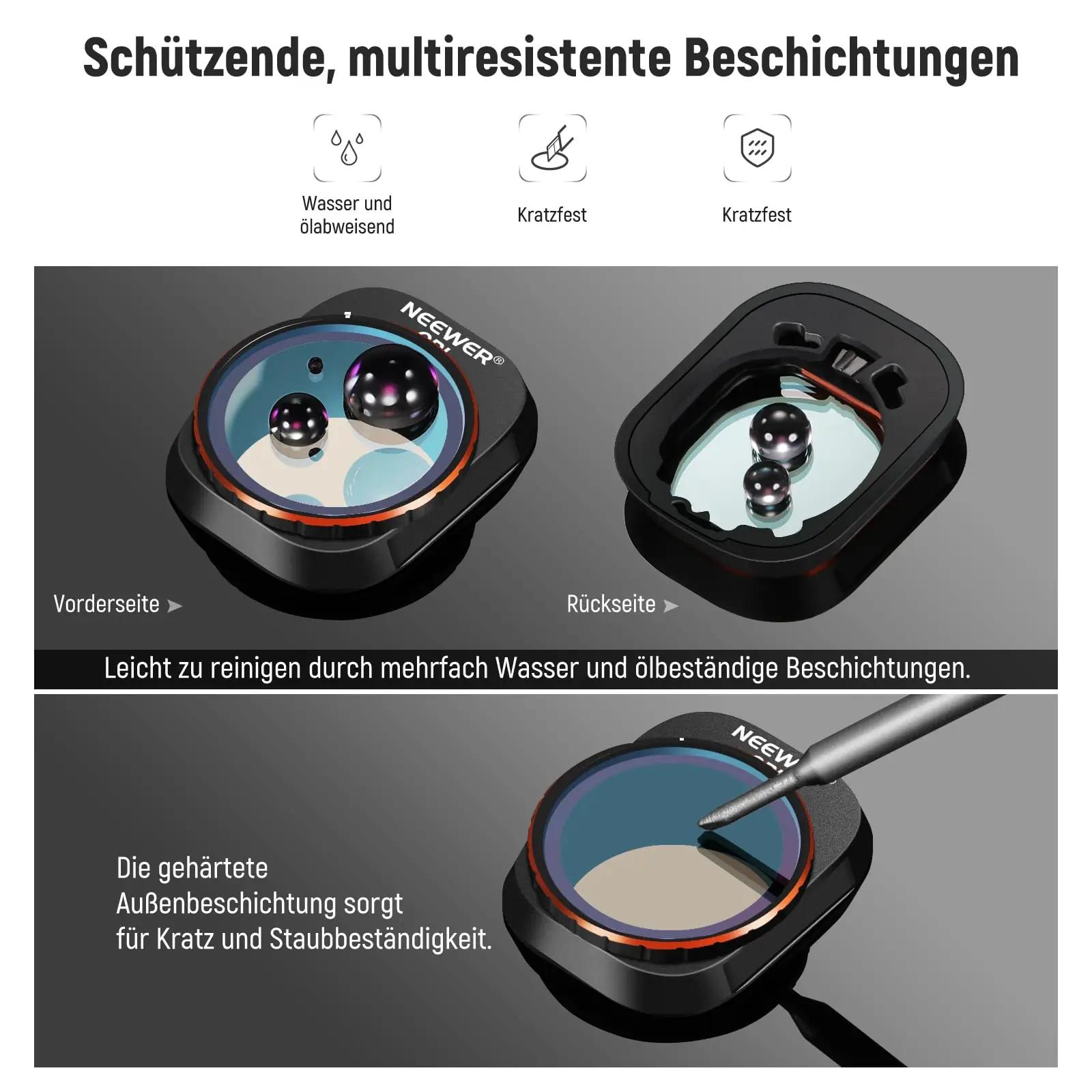 NEEWER optiline filtrikomplekt DJI Mini 4 Pro jaoks — – pilt 7