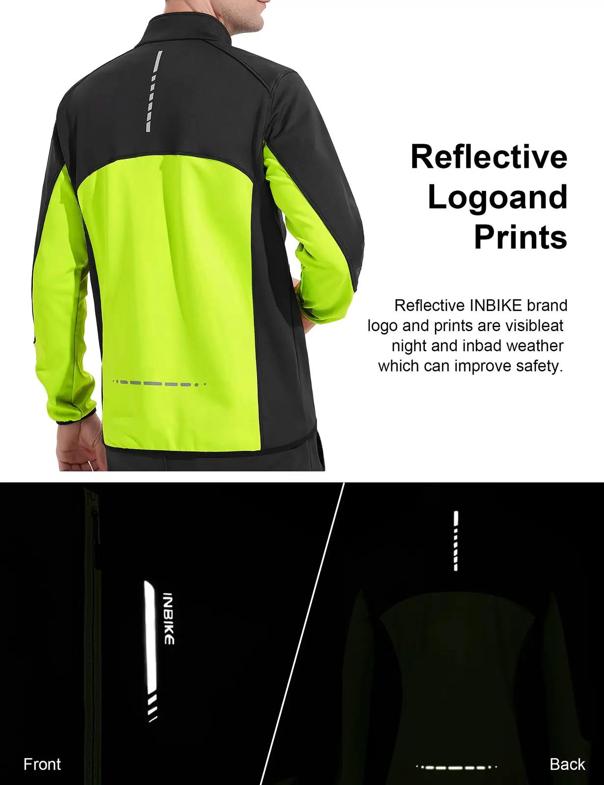 INBIKE soe softshell jope rattasõiduks ja jooksuks L – lisavaade