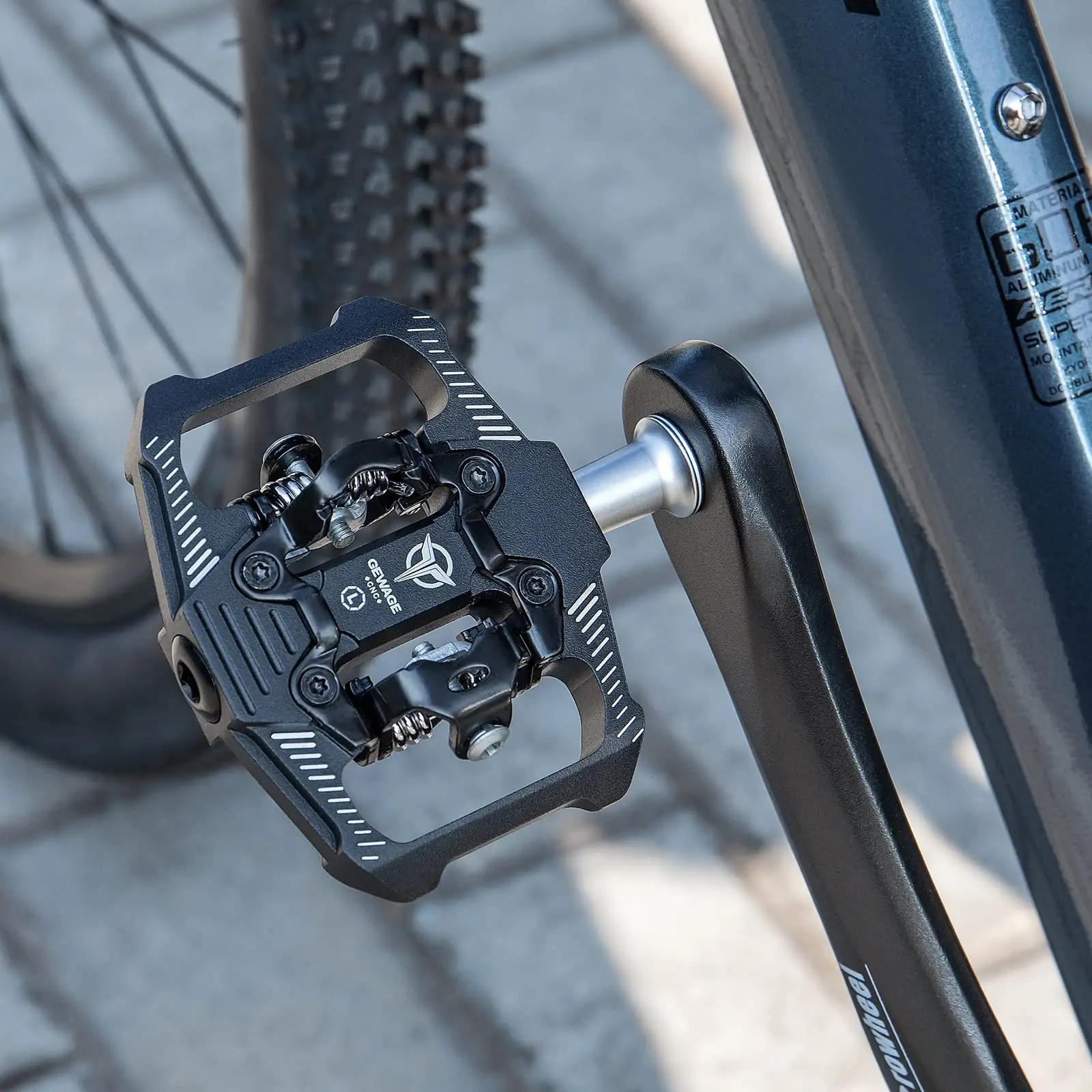 GEWAGE alumiiniumist kahepoolne MTB-clip pedaal – pilt 8