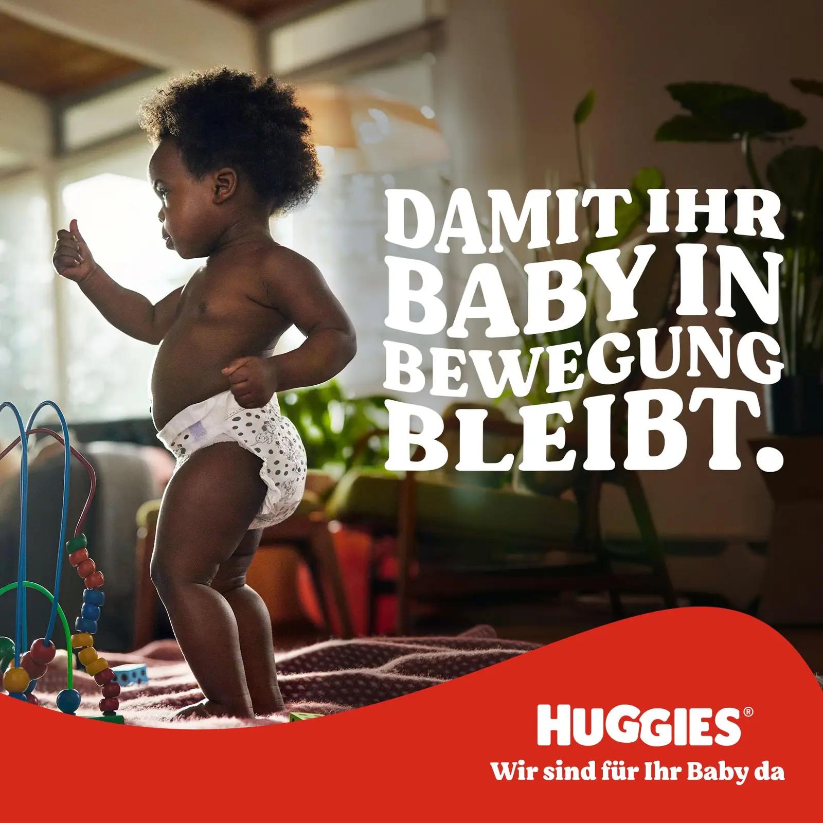 HUGGIES pehmed Little Movers mähkmed — mugavus ja kaitse – pilt 7
