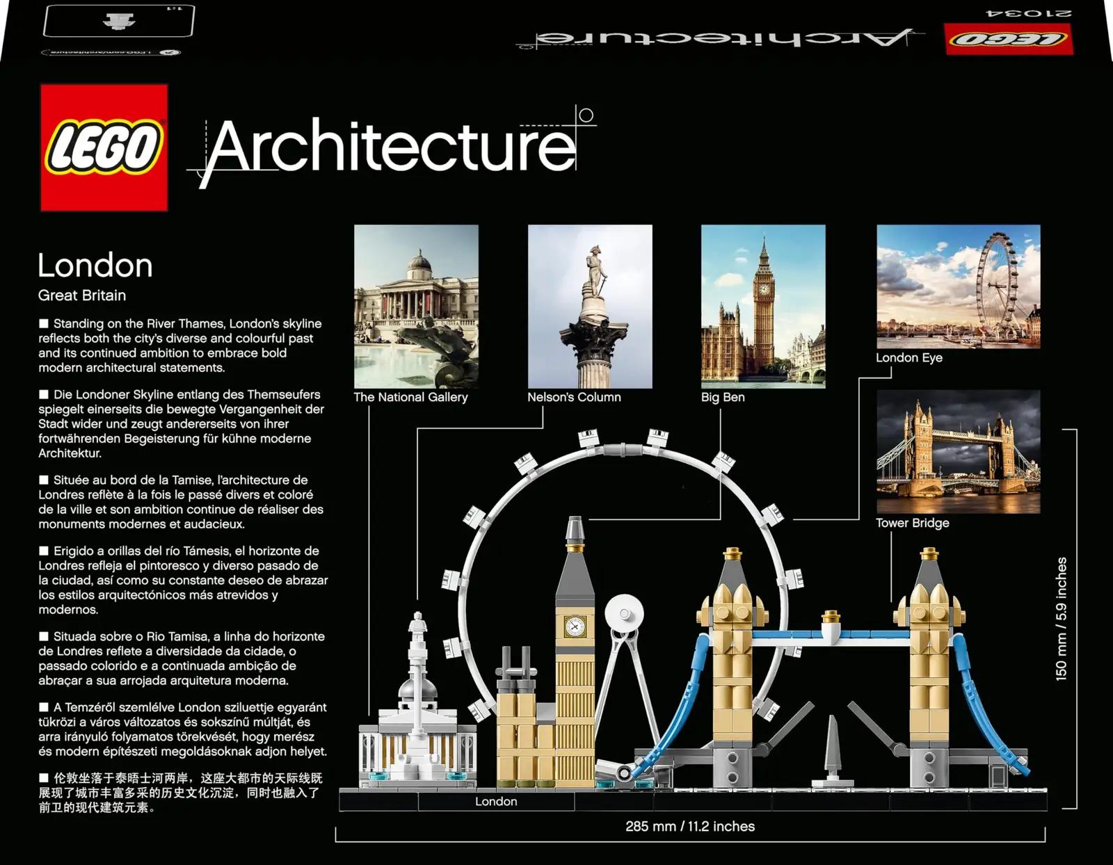 LEGO elegantne London Skyline komplekt – dekoratiivne kink – pilt 9