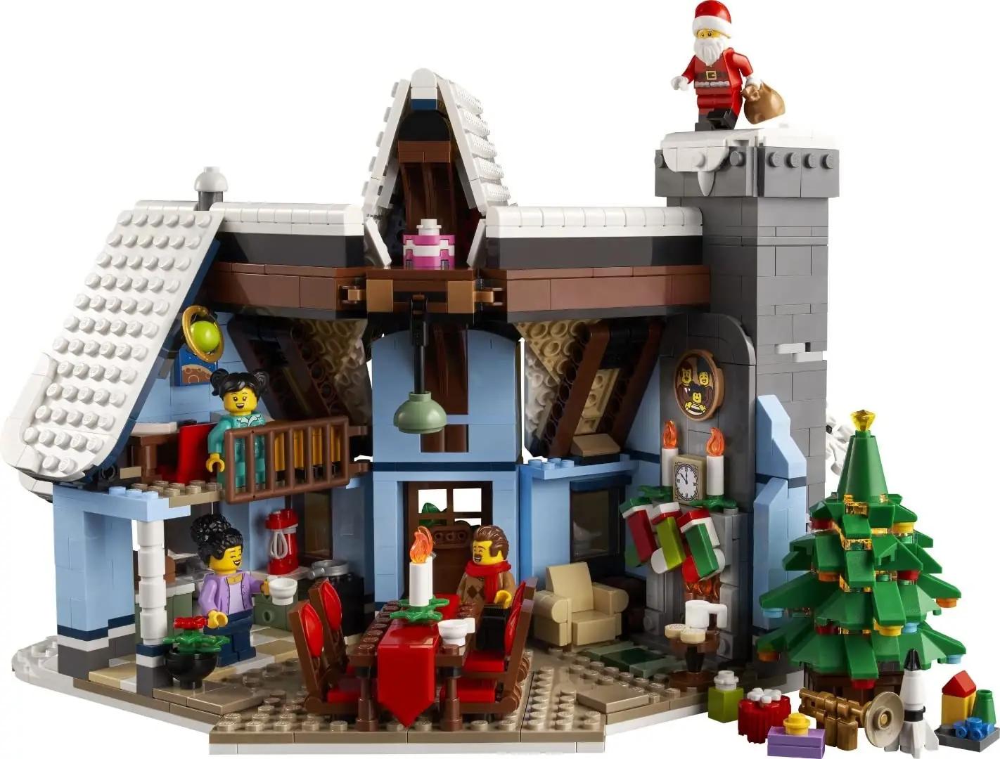 LEGO talvine küla Santa’s Visit – detailne kinkideidee – kasutusnäide