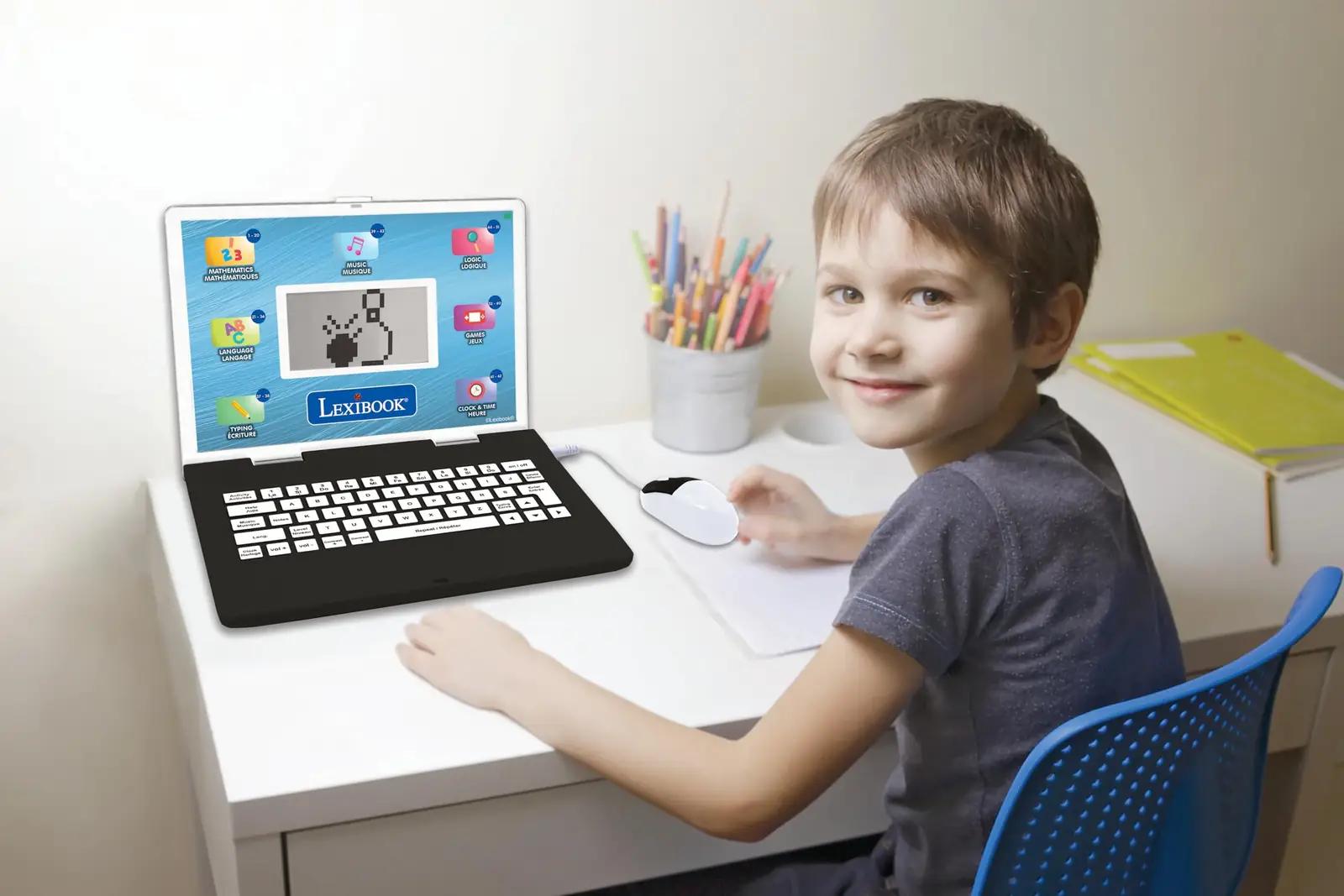 Lexibook õppe-laptop laste jaoks — kakskeelne õppimine – kasutusnäide