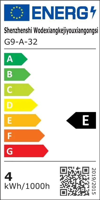 Mizlay energiasäästlik G9 LED 4W külmvalge 6000K – pilt 9