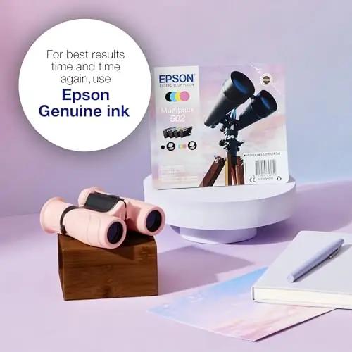 Epson originaal tindikomplekt – tindipatruunad tindiprinteritele – pakend ja tarvikud