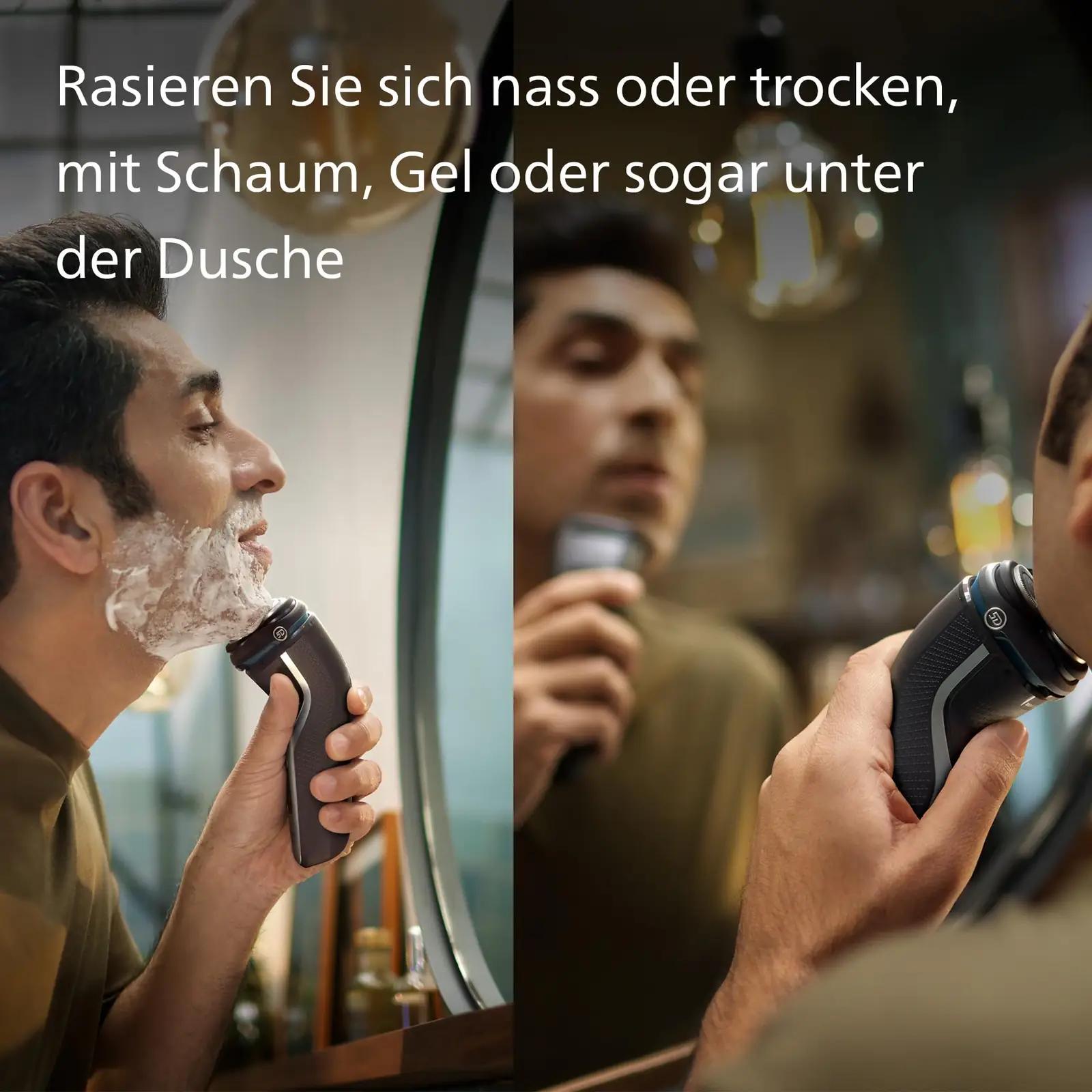 Philips Shaver Series 3000 — mugav märg-kuiv elektrinhabemik – lisavaade