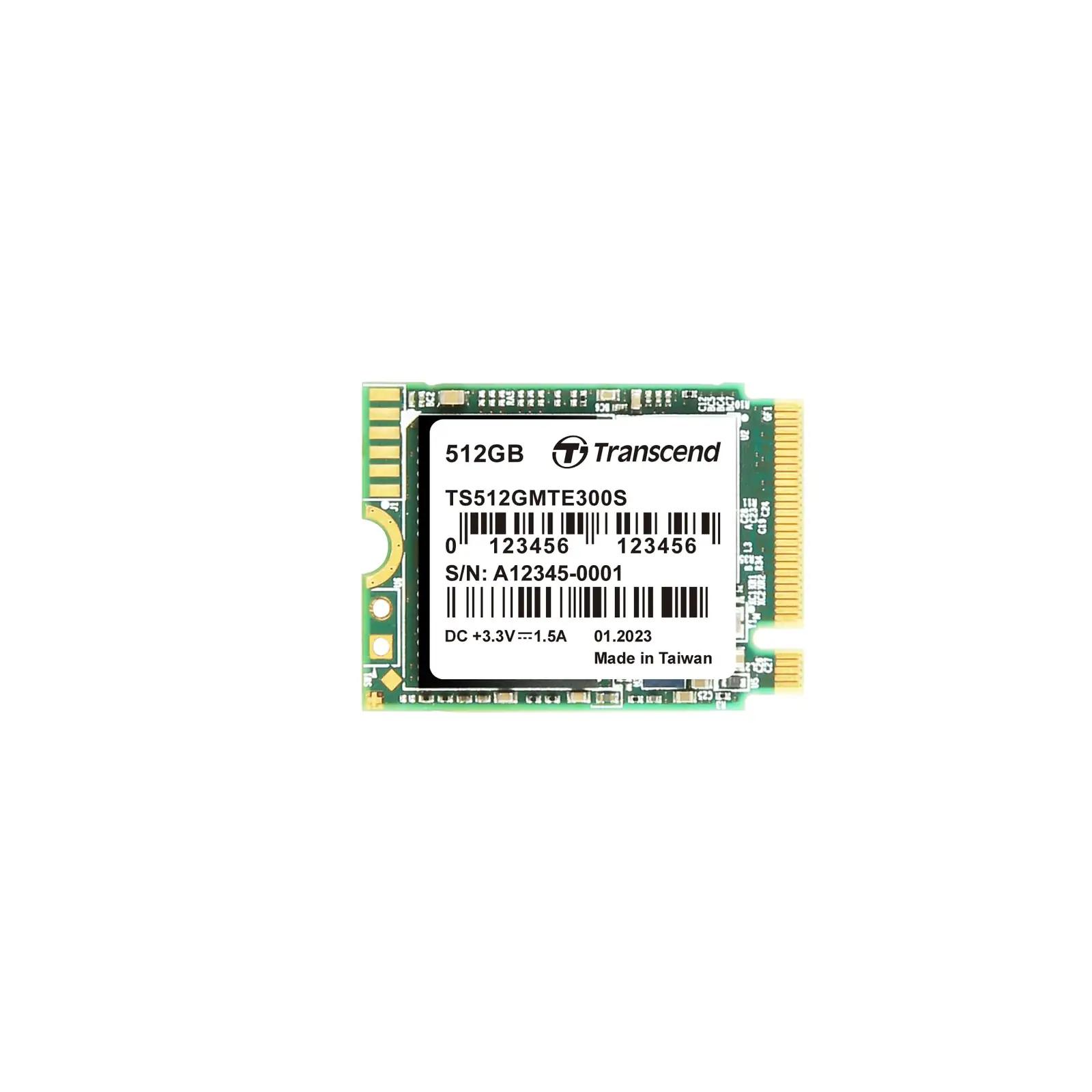 Transcend kiire 512GB M.2 SSD — kompaktne salvestuslahendus