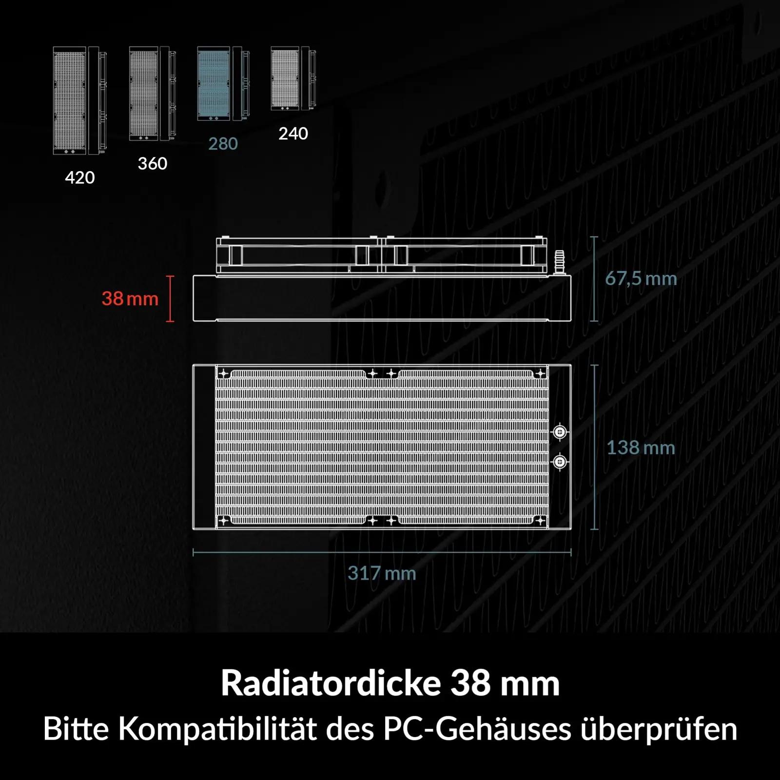 ARCTIC ACFRE00143A arvuti jahutus ja ventilaatorid – detailne lähivaade