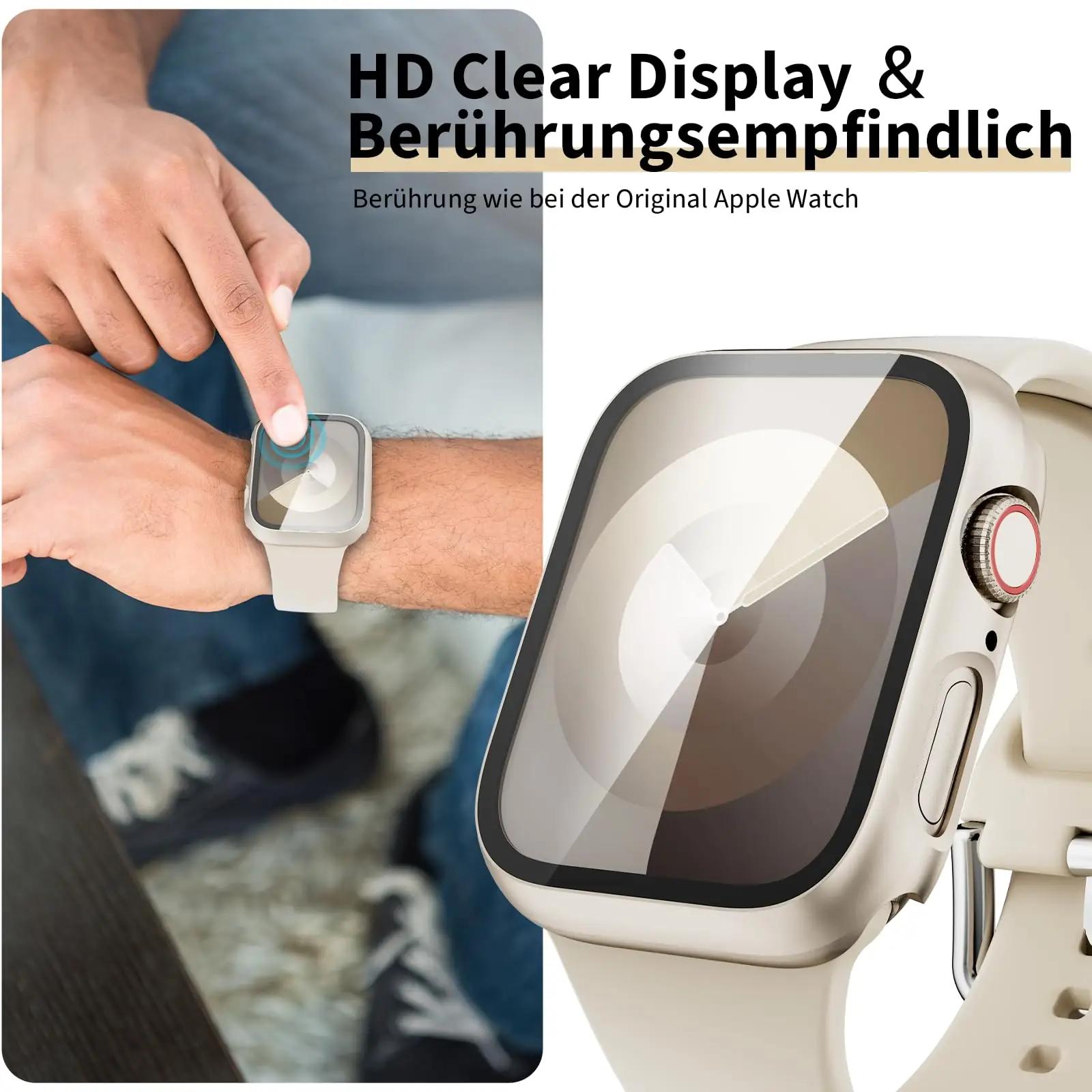 Lovmunia kaitseümbris Apple Watch 46mm – tugev PC ja klaas – lisavaade