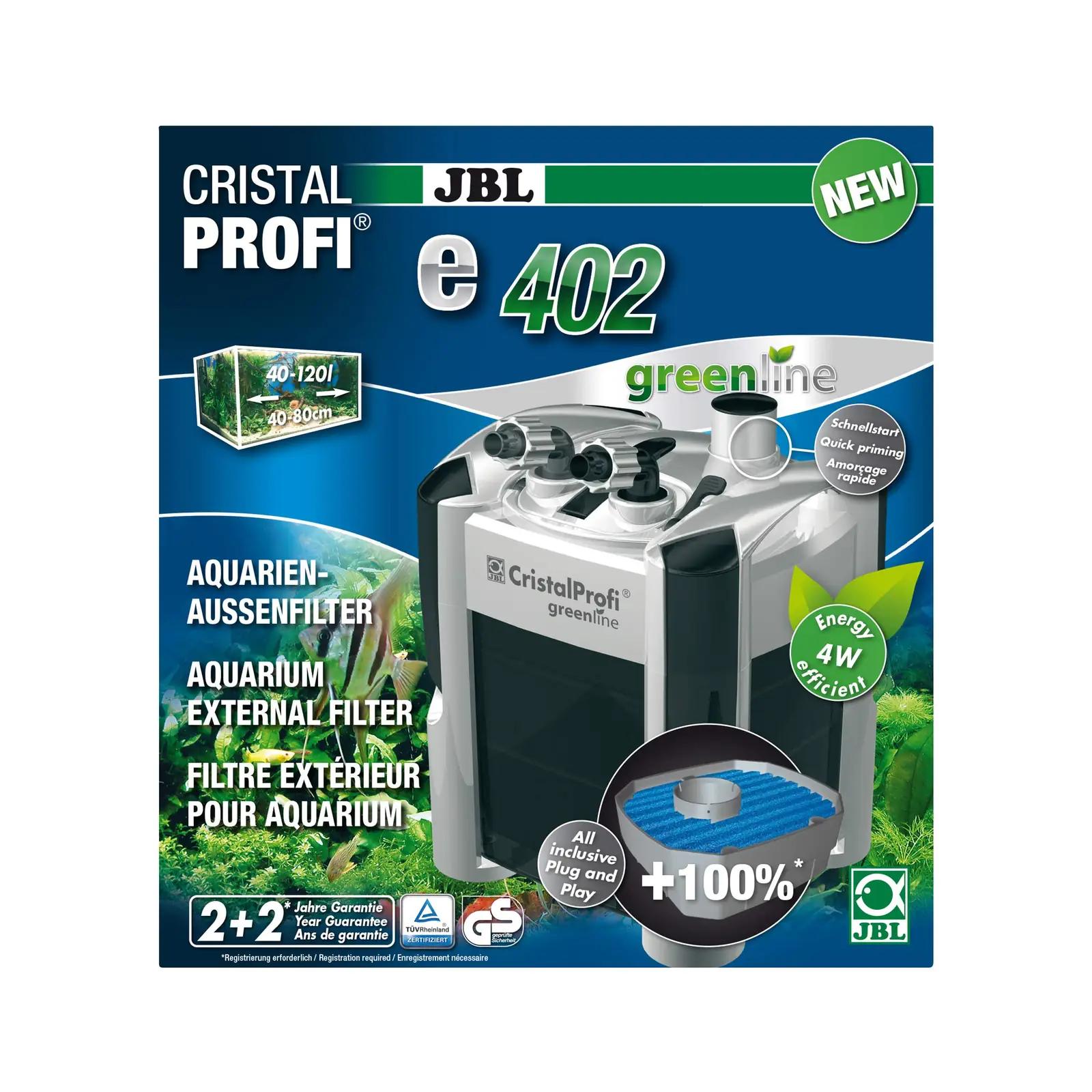 JBL energiasäästlik väline akvaarfilter CristalProfi e402 – pilt 7