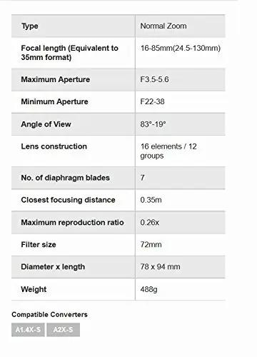 Pentax kvaliteetne universaalne 16–85mm objektiiv reisiks – pilt 7
