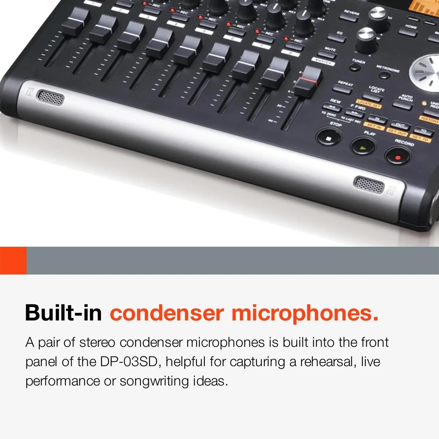 Tascam portatiivne 8-radiline salvestaja – pilt 6