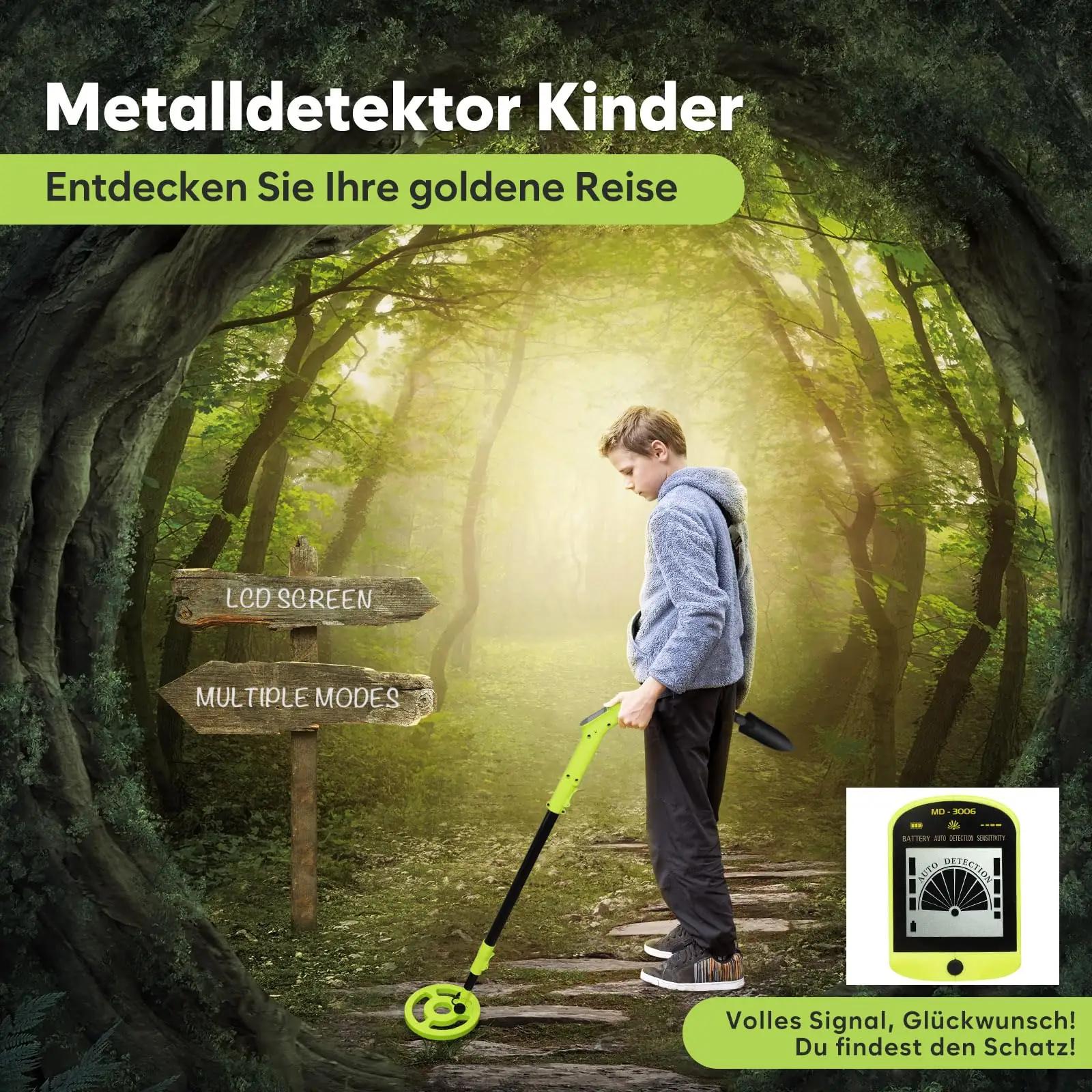 iTayga laste metalldetektor – kerge ja reguleeritav seiklusvahend – detailne vaade