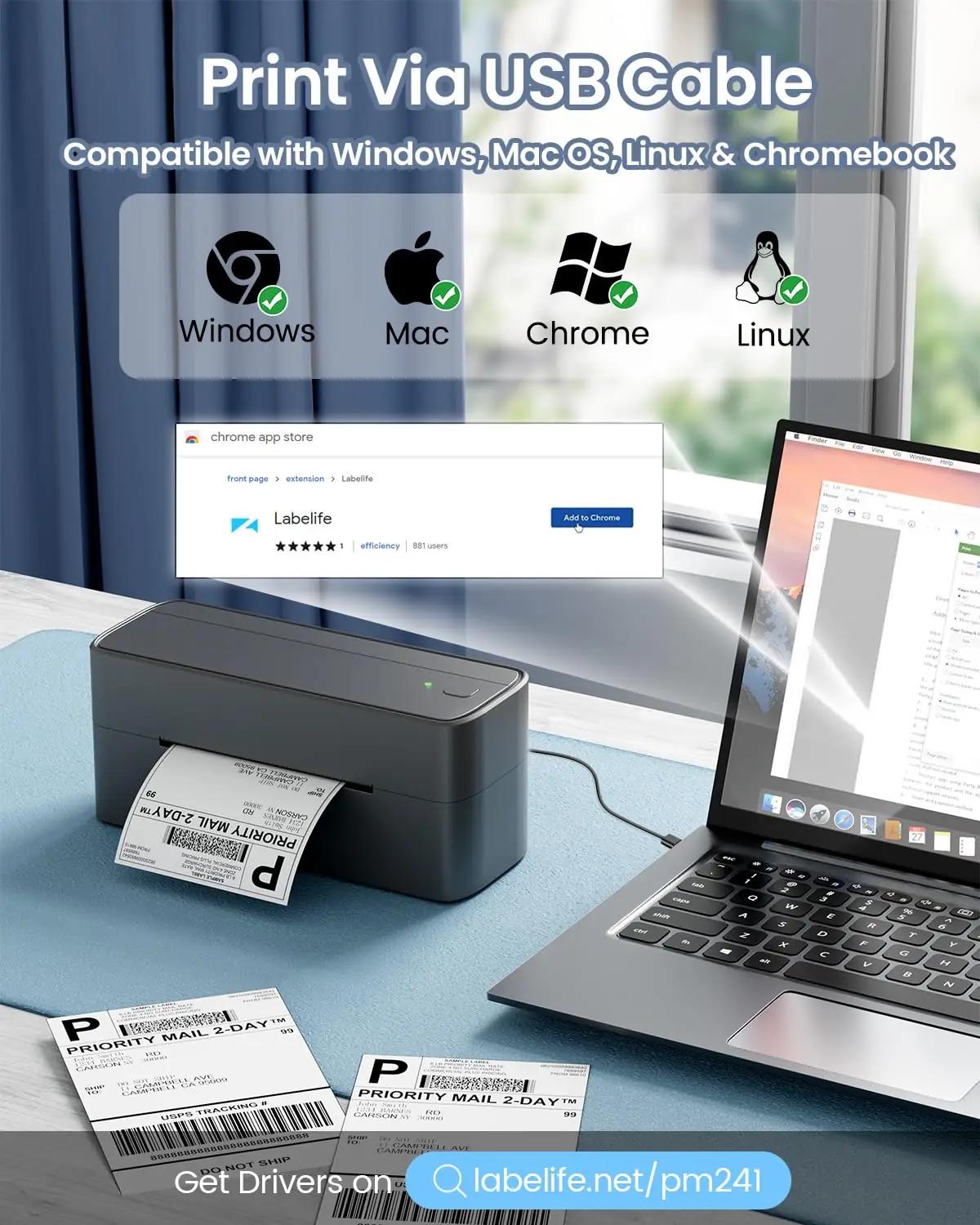 Phomemo nutikas termoprinter — mobiilne 4×6 etikettide trükkimine – pilt 6