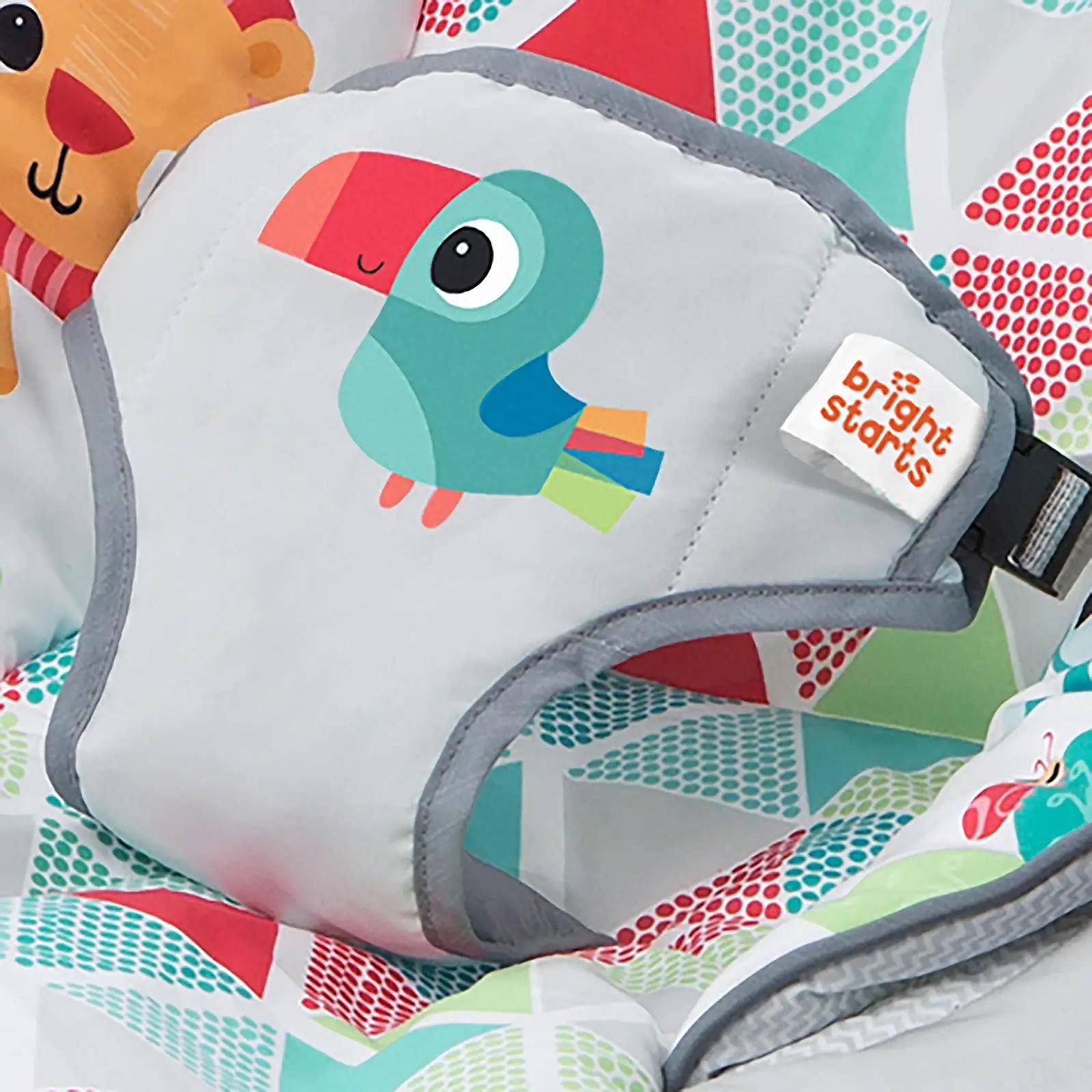 Bright Starts Toucan Tango beebivipp — pehme ja mänguline valik – pilt 6