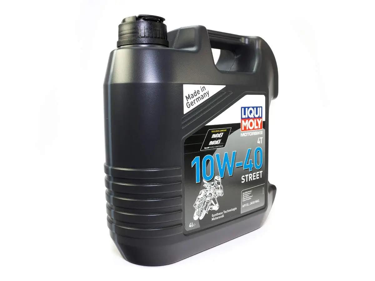 Liqui Moly mootoriõli 4T 10W-40 4L – usalduslik kaitse – detailne vaade