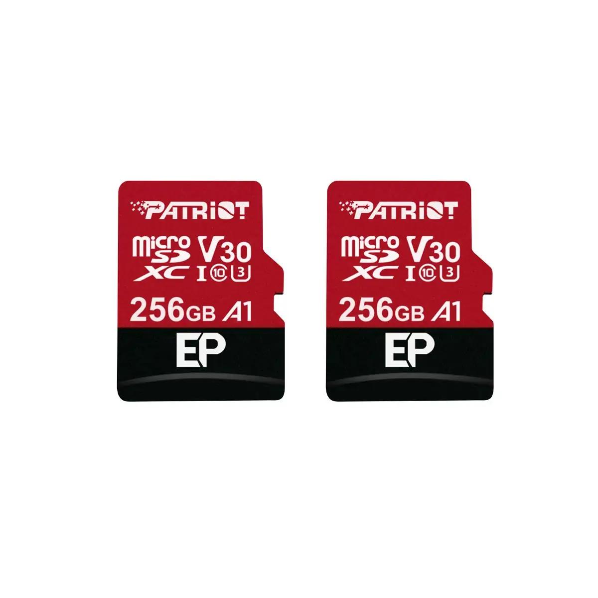 Patriot Memory 256GB microSD kaart – kiirust ja vastupidavust