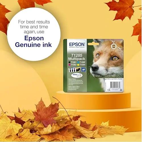 Epson DURABrite tindimultipakett — kauakestev ja selged värvid – pakend ja tarvikud