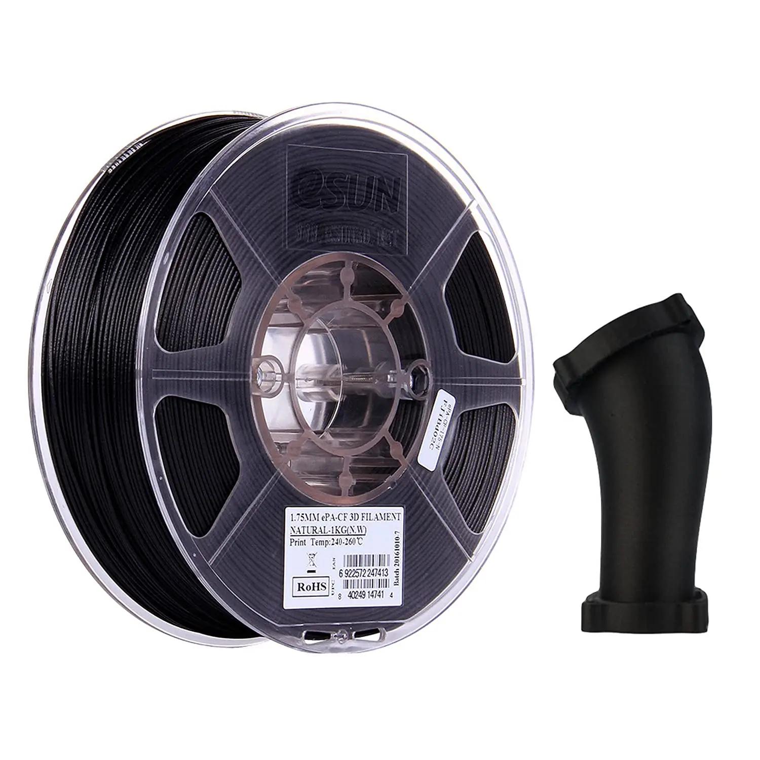 eSUN tugev nailon‑süsinikkiu filament 1,75 mm — vastupidav