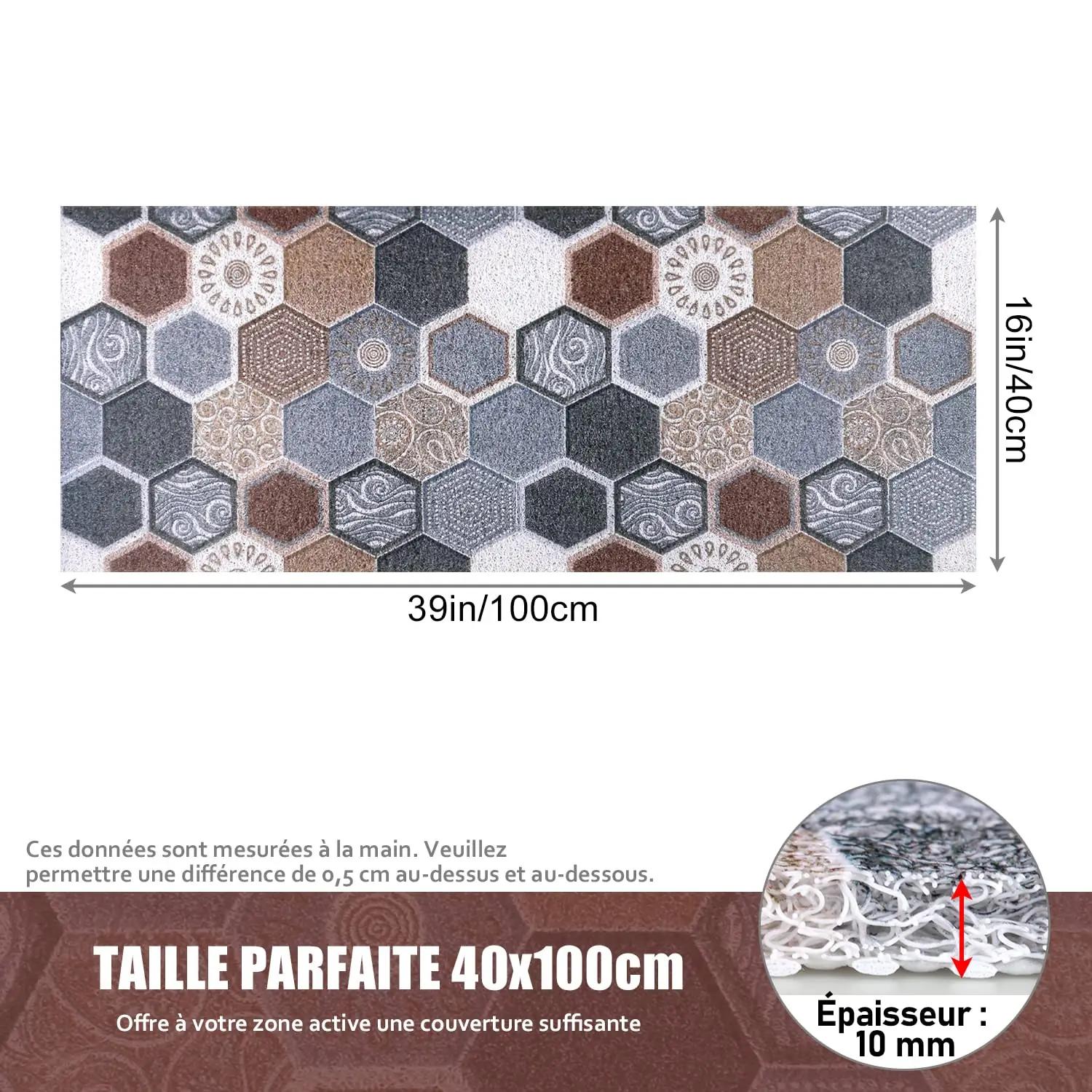 MACUNIN libisemiskindel vannimatt pehme PVC-massaažiga – pilt 7