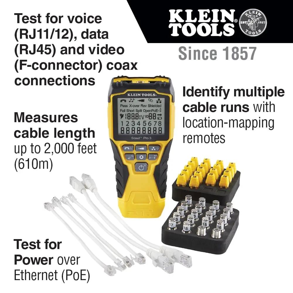 KLEIN TOOLS VDV501-852 multimeetrid – detailne lähivaade