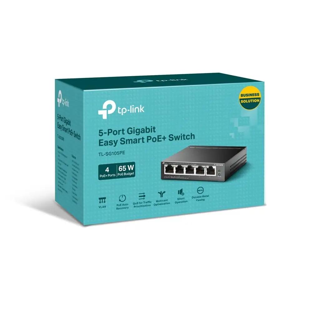 TP-Link võimas metallist PoE switch kodu- ja kontorikasutuseks – kasutusnäide