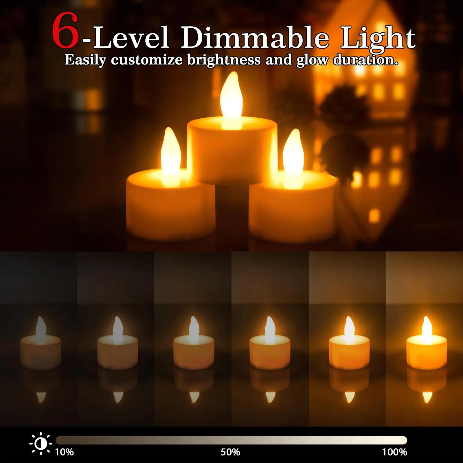 HL HL-447-6Y-DC-US led küünlad – detailne lähivaade