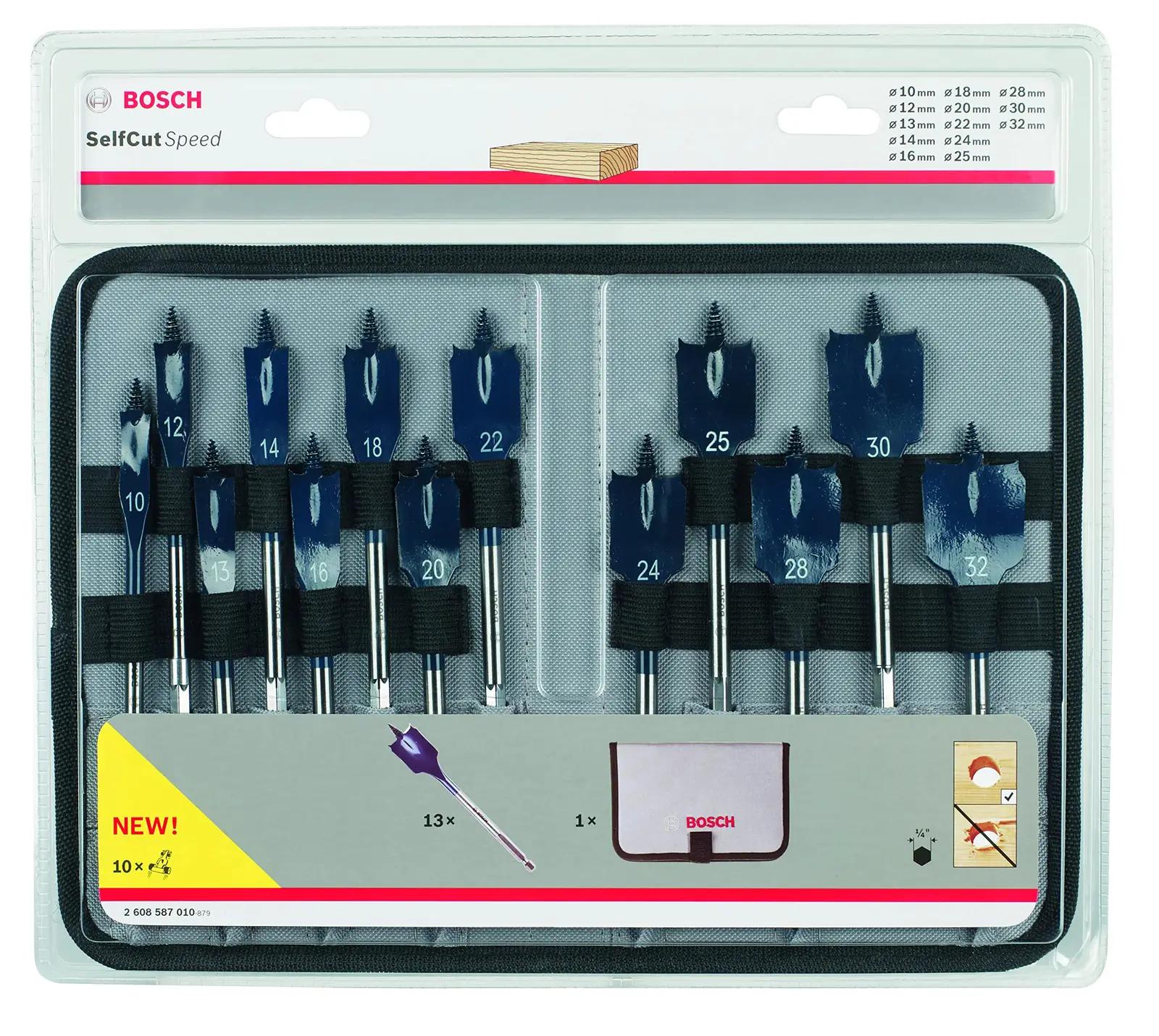 Bosch 2608587010 puurid – detailne lähivaade