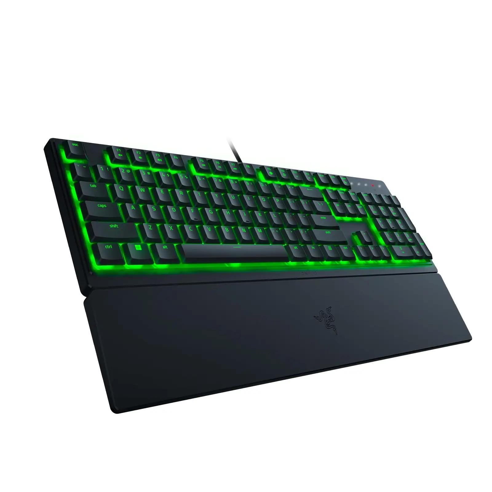 Razer mänguritastatuur Ornata V3 X — madal membraan, ergonoomia – pilt 8