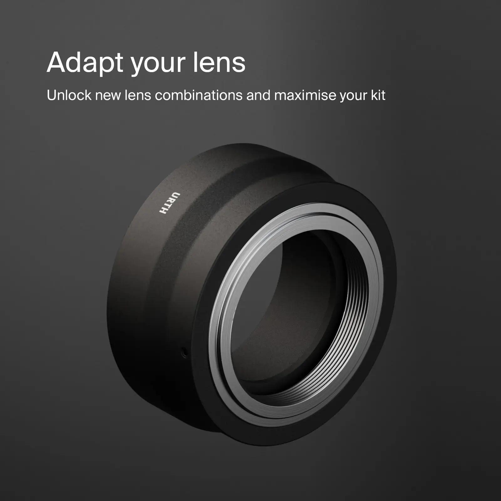 Urth metallist objektivadapter M42 — Nikon Z ühilduvusega – detailne vaade