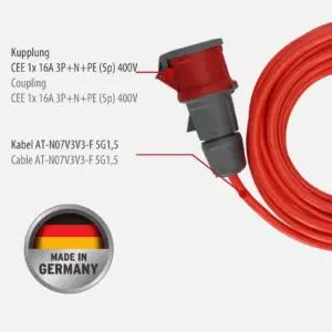 Brennenstuhl 1168580 cee-pikenduskaablid – detailne lähivaade