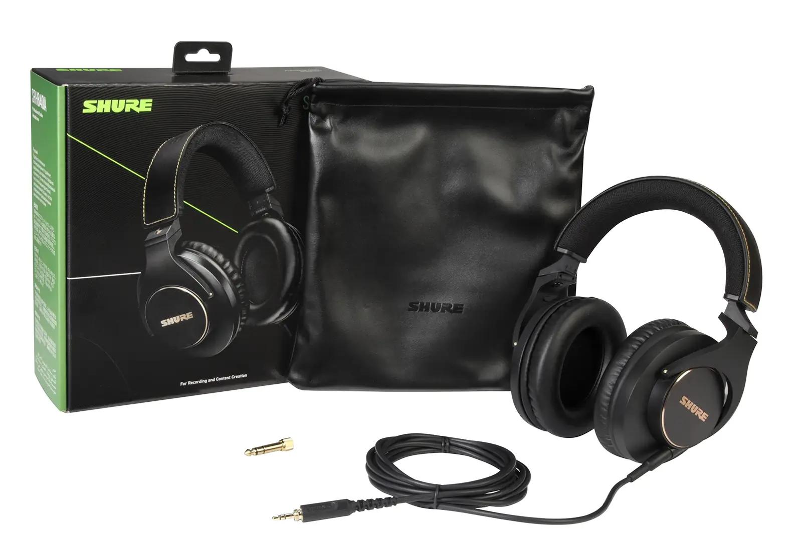 Shure SRH840A-EFS kõrvaklapid – detailne lähivaade