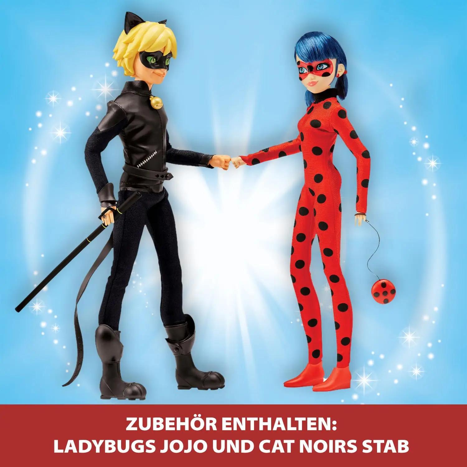 BANDAI Miraculous komplekt: 2 painduvat nukku mänguks ja – kasutusnäide