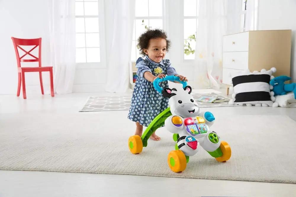Fisher-Price plastikust zebra käimisabi – õppiv mänguasi – lisavaade