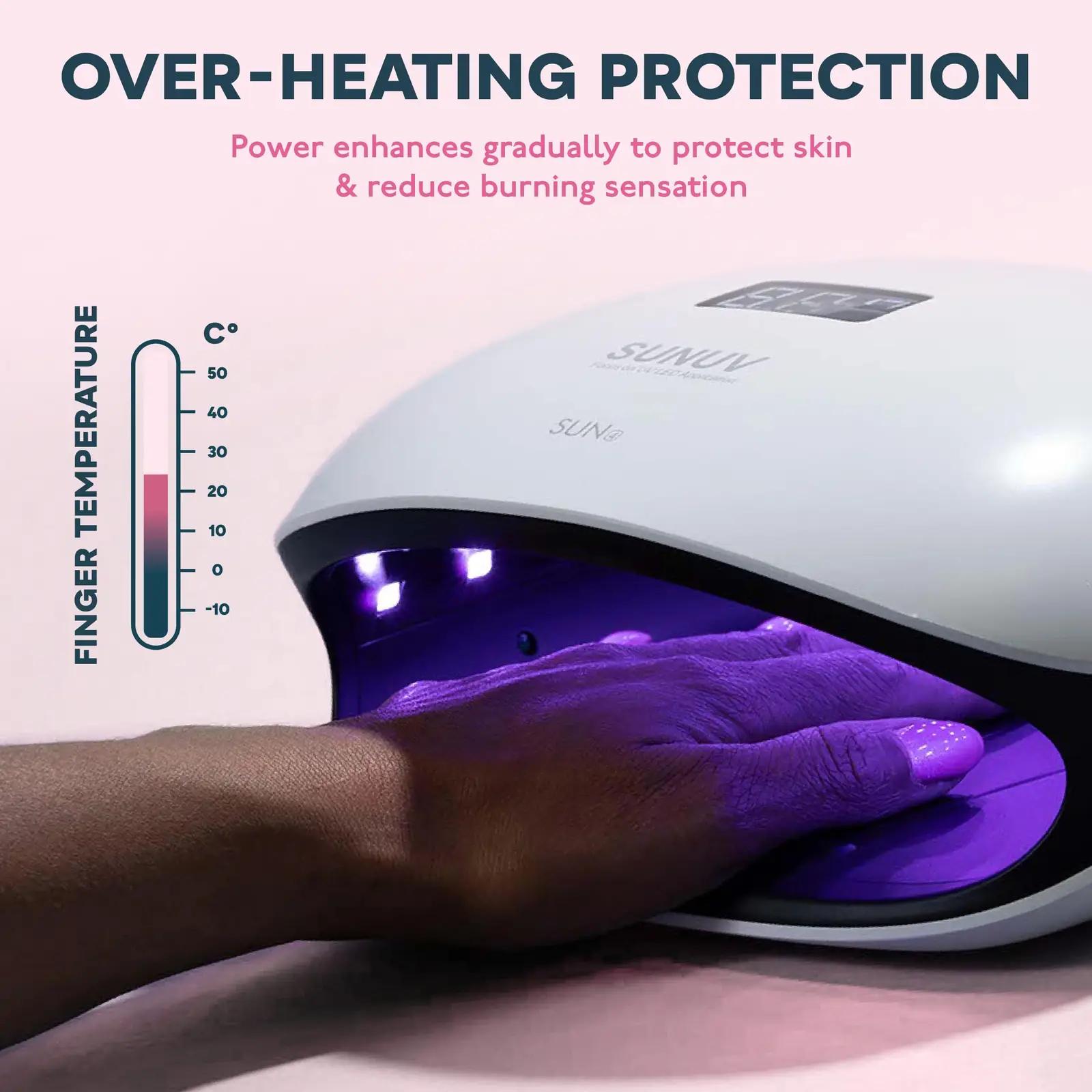SUNUV professionaalne UV-LED küünelamp – kiire geelikuivatus – pilt 7
