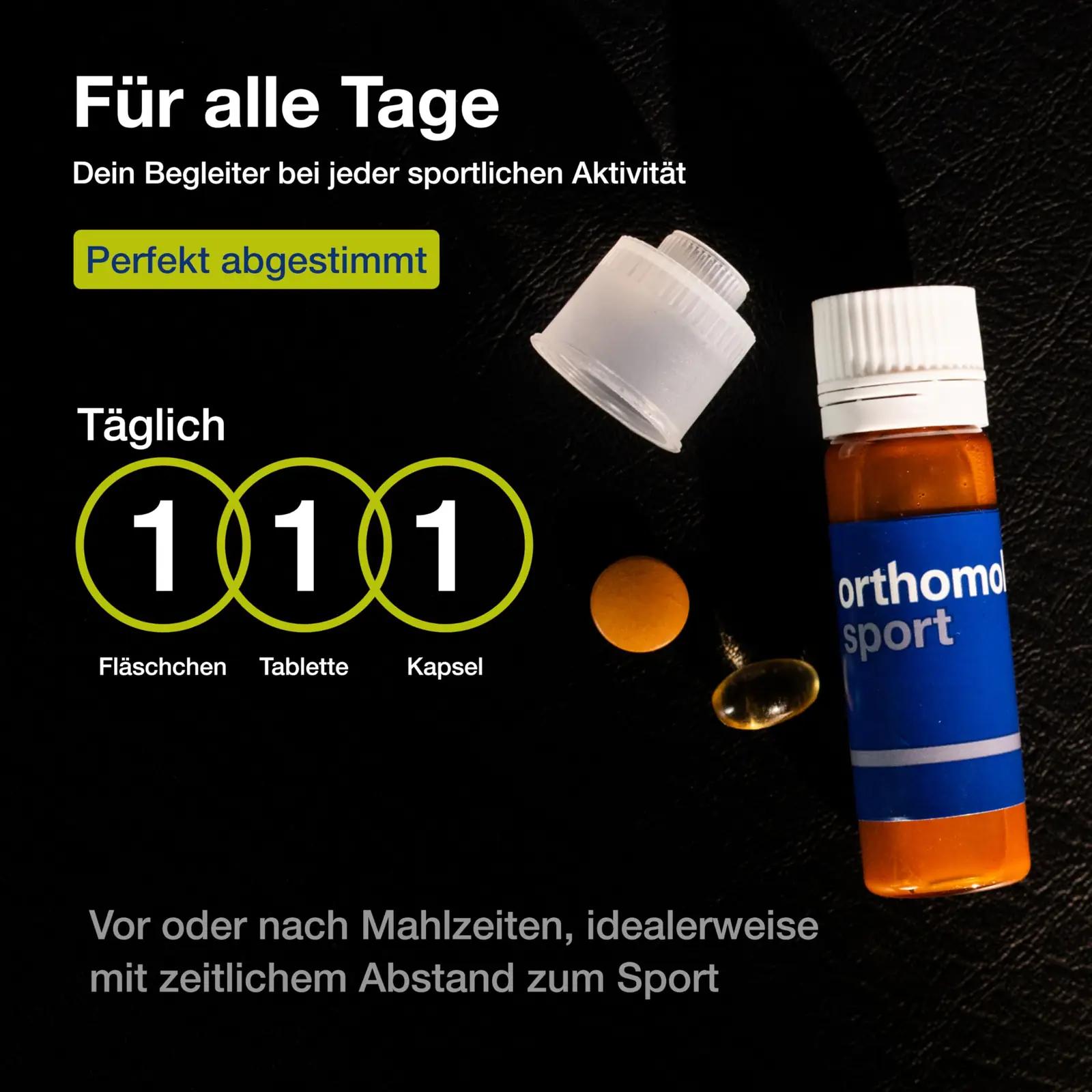 Orthomol tõhustatud sportlik multivitamiin lihastele ja – pilt 7