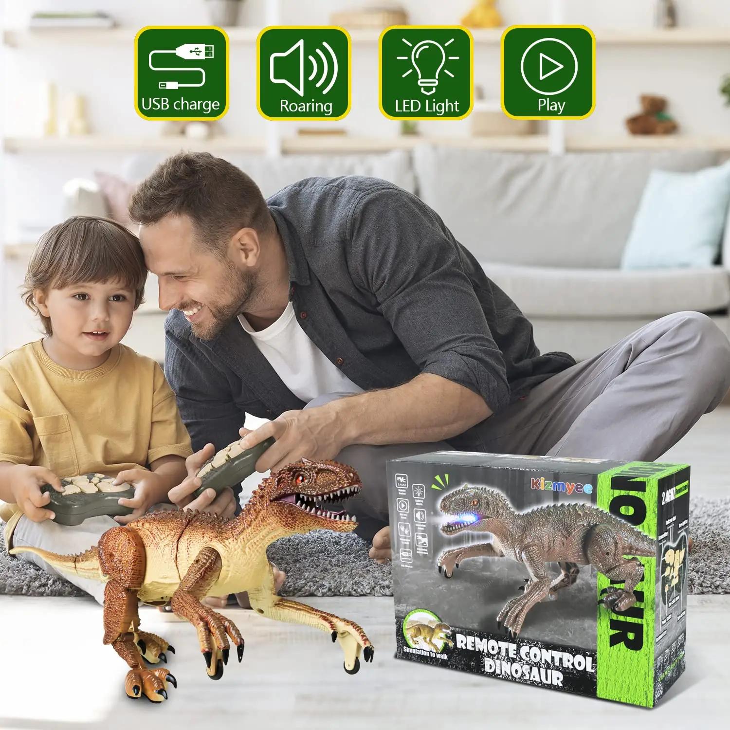 Kizmyee realistlik dinosaurus mänguasi laste loovmänguks – pilt 7