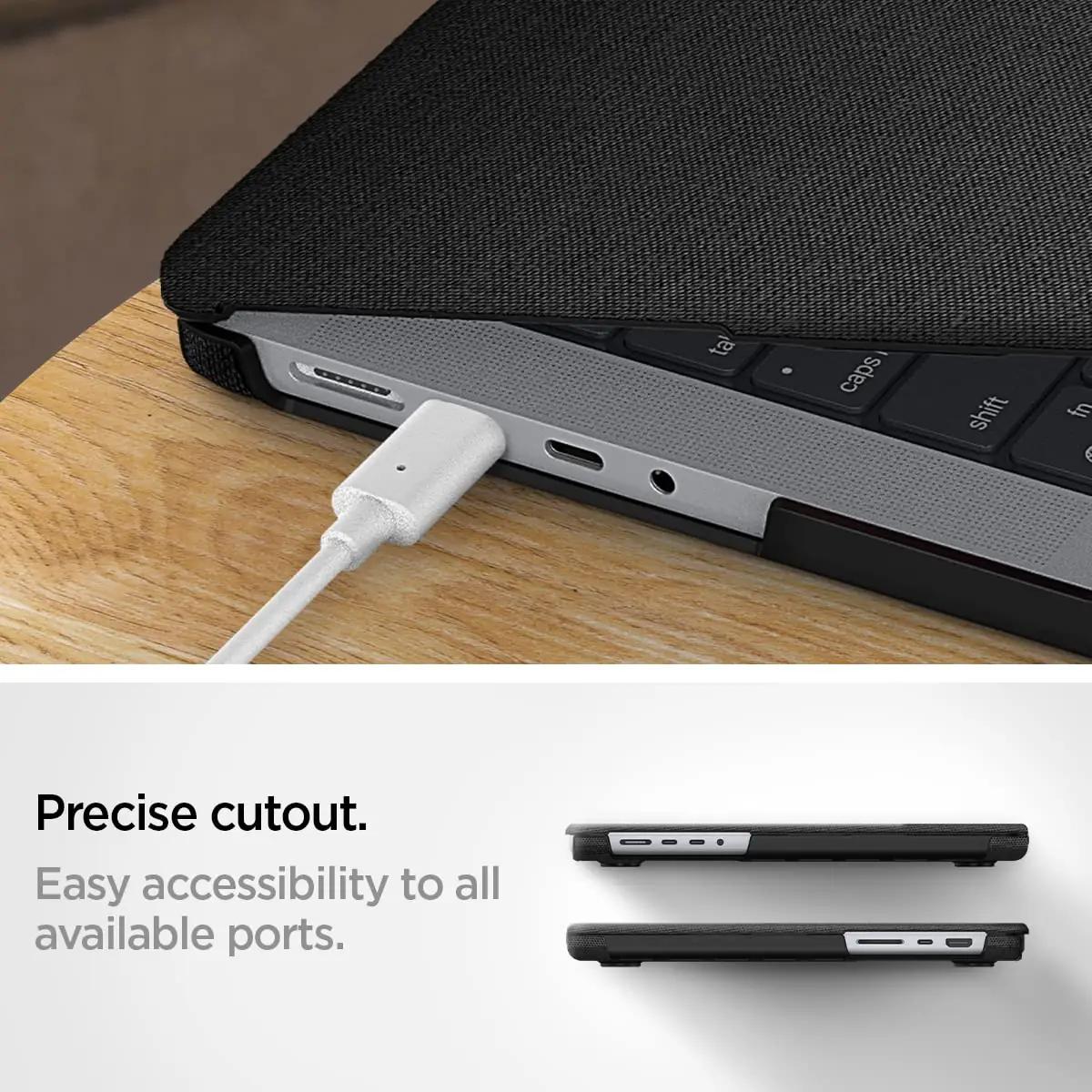 Spigen kaitsev Urban Fit ümbris MacBook Pro 14″ – pilt 8