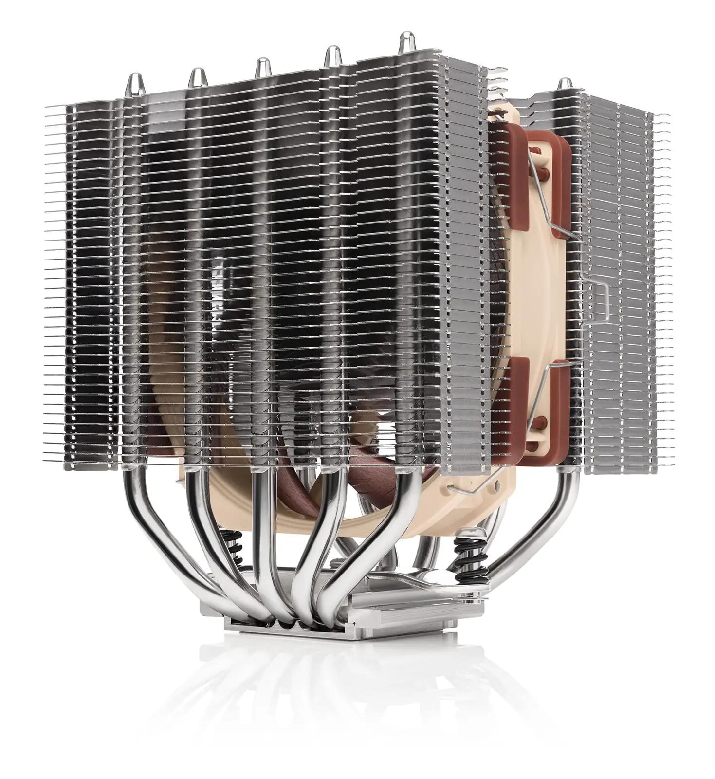 Noctua kompaktne CPU-õhkjahuti — madal profiil ja vaikne töö