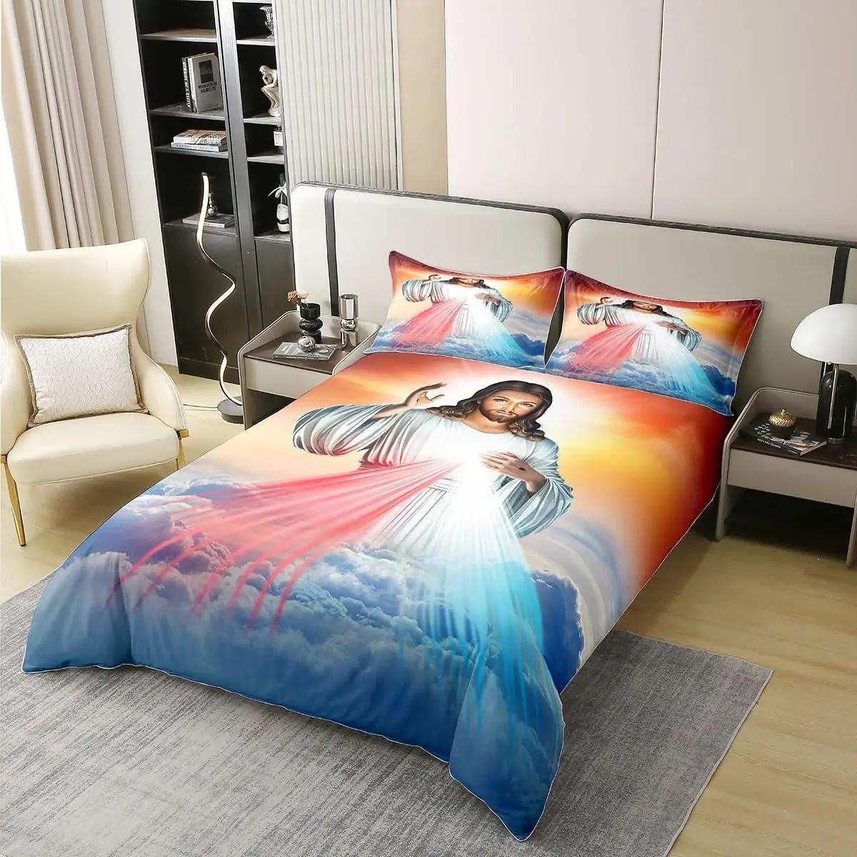 Homewish orgaanilisest puuvillast 140×200 voodipesu komplekt – detailne vaade