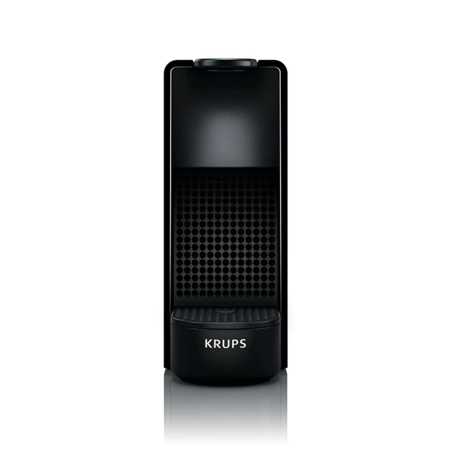 KRUPS kompaktne kohvimasin Essenza Mini — ideaalne reisile – pakend ja tarvikud