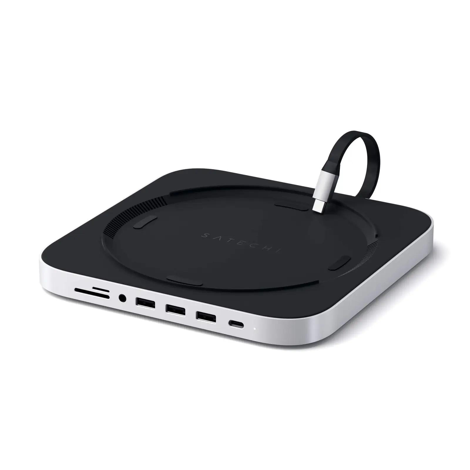 SATECHI alumiiniumist USB-C hub ja alus Mac mini jaoks – pilt 6