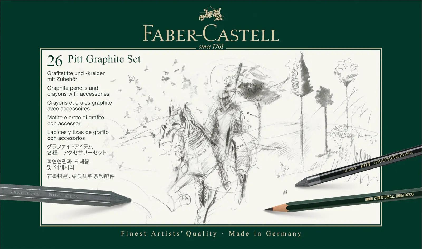 Faber-Castell Faber‑Castell grafiitpliiatsete komplekt – detailne vaade