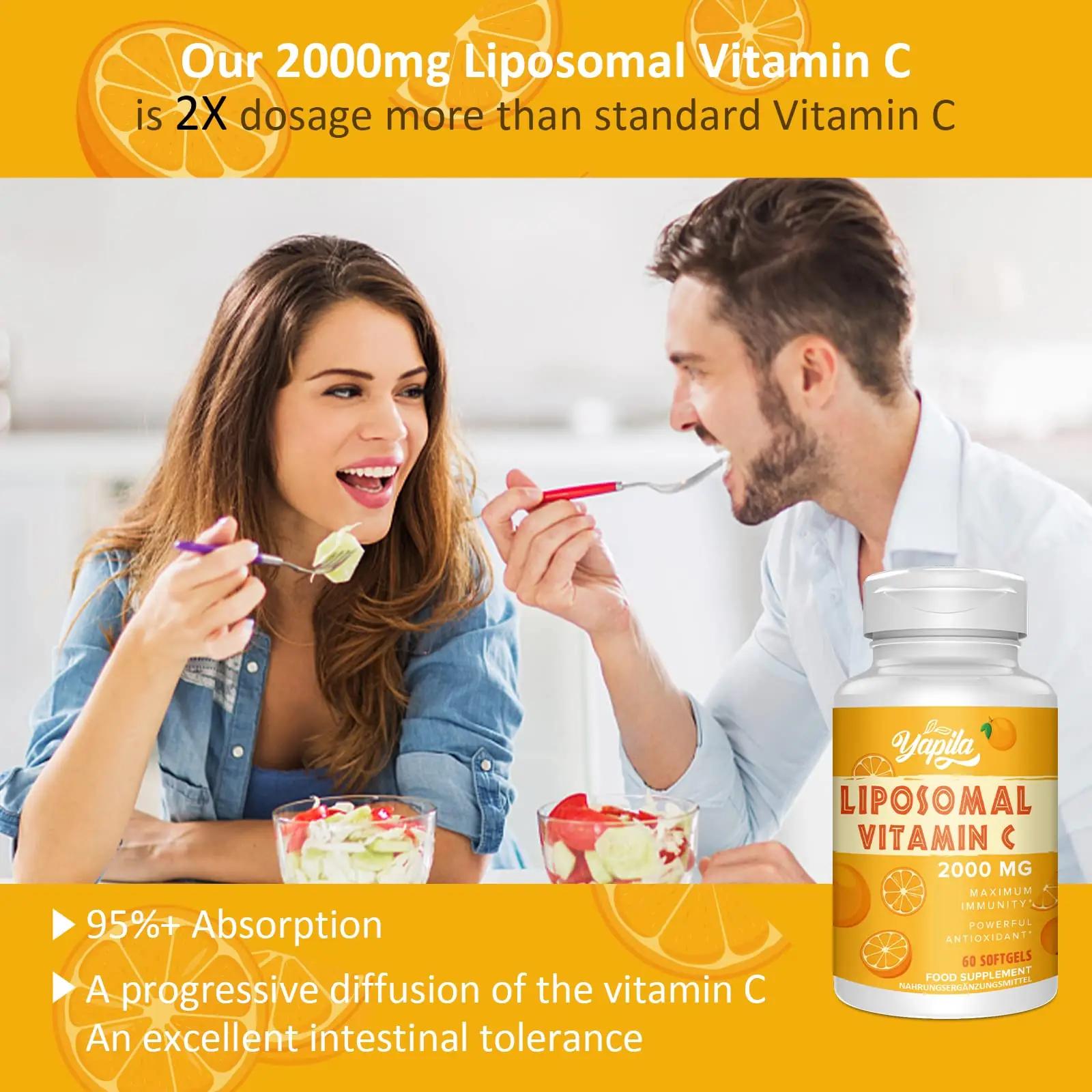 Yapila liposoomne C-vitamiin 2000 mg — maksimaalne imendumine – pilt 6
