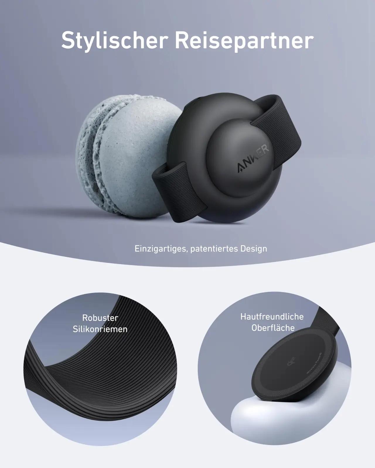 Anker MagGo 3‑in‑1 kokkupandav laadimisalus — nutikas reisisuhe – pilt 7