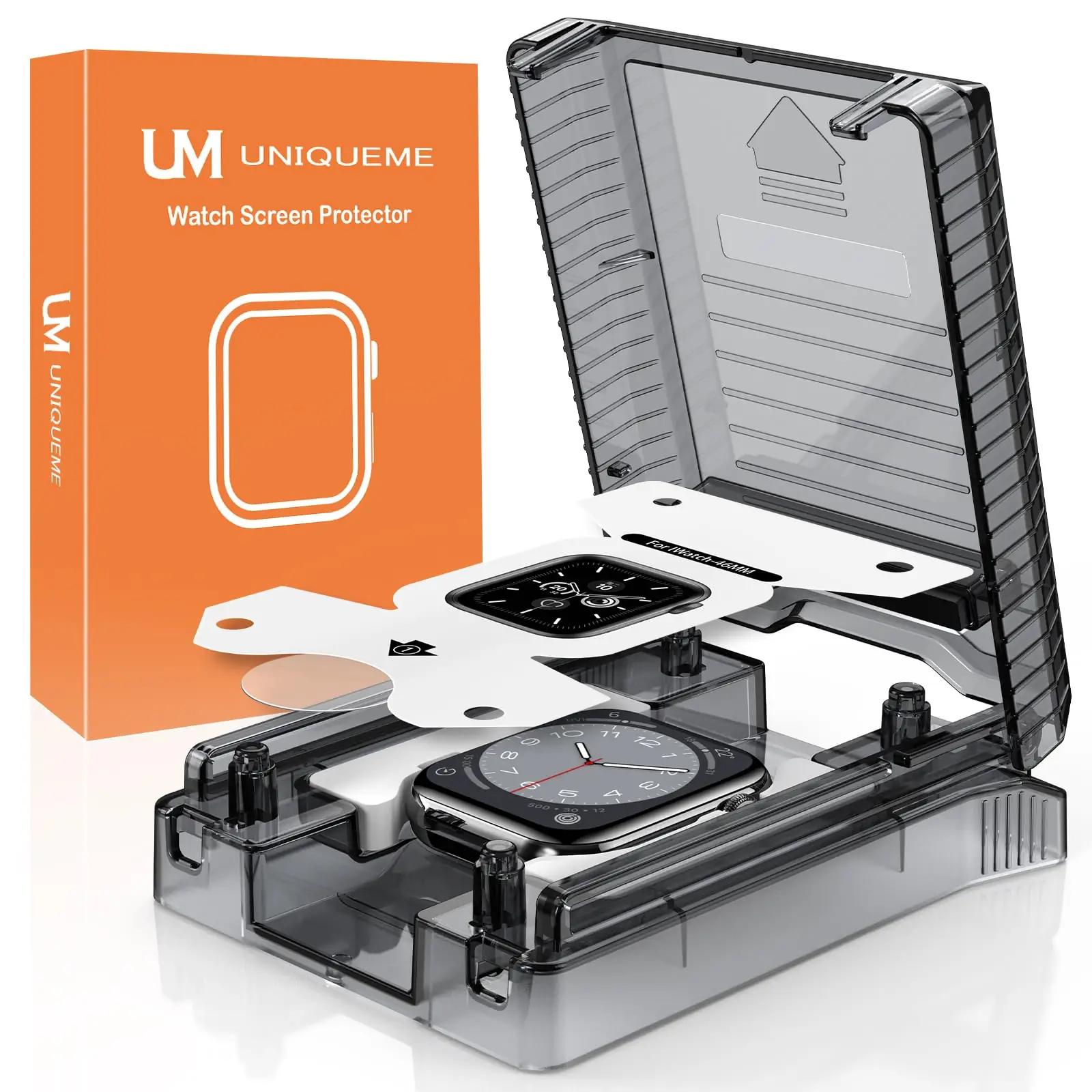 UM UNIQUEME kaitsekile Apple Watch 46 mm – pehme TPU